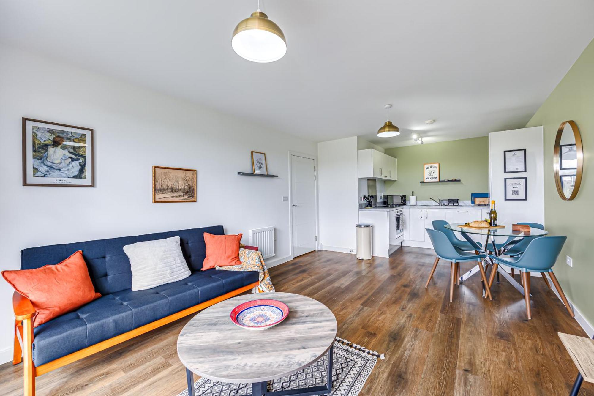 Penthouse Apartment - City Centre - Secure Parking, Balcony, Self-Check-In, Fast Wifi And Smart Tv With Netflix By Yoko Property Milton Keynes Dış mekan fotoğraf